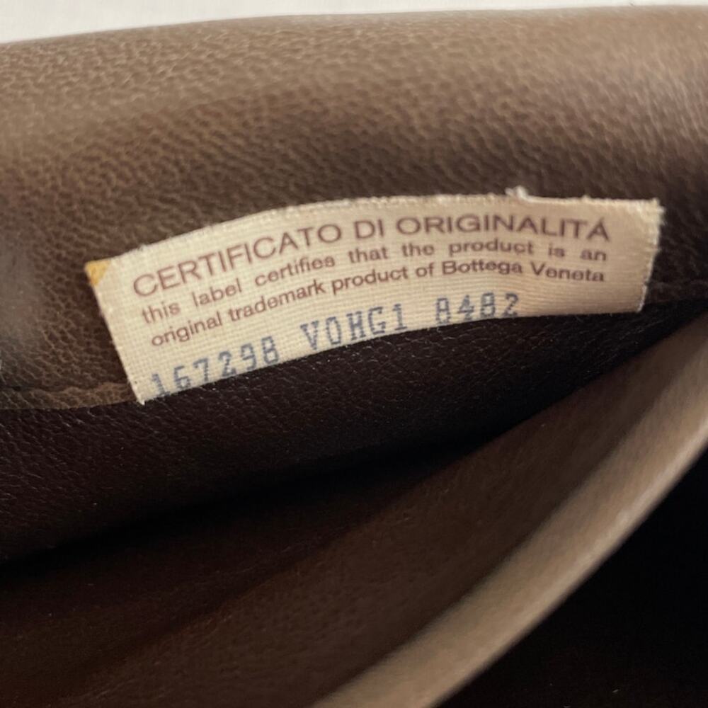 BOTTEGA VENETA RARE Intrecciato Long Wallet COA Pre-loved - Picture 6 of 14
